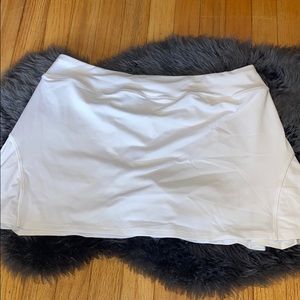 White skirt